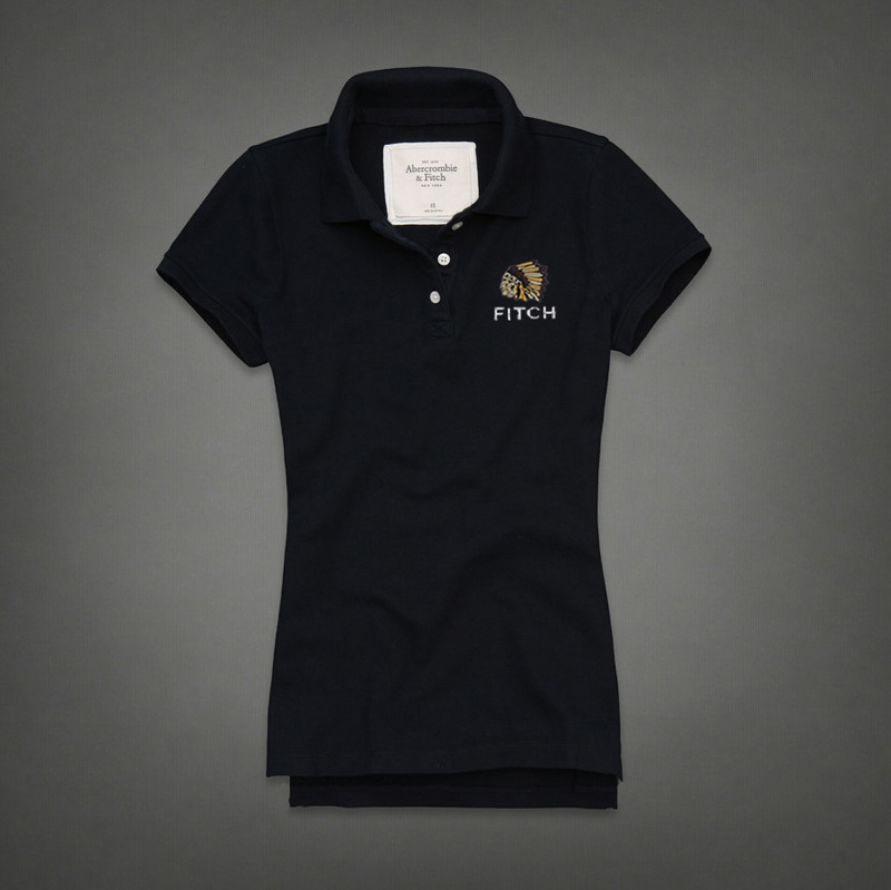 Abercrombie Fitch Mujeres Polo Corto Remera AF8416